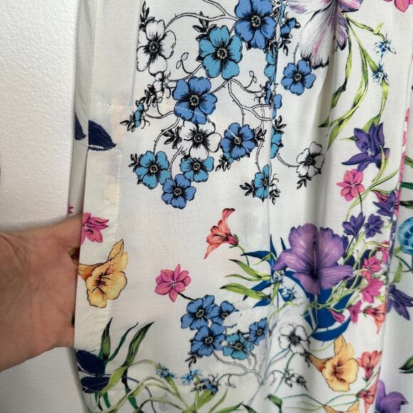 J Jill Lot of 2 Sleeveless Dresses Small Love Linen Floral Shift - Picture 12 of 16